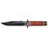 SOG Super Bowie, Fixed Blade Knife with 7.5" Black Titanium Nitride, TiNi, Steel Blade, & Stacked Leather Washer Handle, Overall Length 12.875": Picture 1 thumbnail