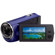 Sony HDR-CX220 Full HD Handycam Camcorder, Blue - BUNDLE - with 32GB SDHC Card, Camera Bag, High Capacity Spare Battery, Lens Cleaning Set, 2.7" LCD Screen Protector, Flex Table Top Tripod, Adorama USB 2.0 Secure Digital (SD / SD HC / MMC) Card Reader: Picture 3 thumbnail