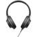 Sony MDR100AAP h.ear on High-Resolution Audio Headphones with Microphone, Charcoal Black: Picture 2 thumbnail
