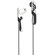 Sony MDR-PQ4 PIIQ Qlasp Clip-On In-Ear Headphones, 9mm Drivers, Black: Picture 1 thumbnail