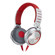 Sony MDRX05 X On-Ear Headphones, Red and Silver: Picture 1 thumbnail