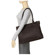 Solo Bags Solo 15.4" Carry All Ladies Leather Tote Laptop Case, Espresso: Picture 2 thumbnail
