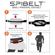 SPIbelt Original Small Personal Item Belt, Purple Fabric/Black Zipper, Logo Band: Picture 1 thumbnail