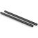 SmallRig 15mm Black Aluminum Alloy Rod Pair, M12 Thread, 16"