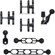 Sea & Sea Sea Arm 8 SLR Set with 5" Arm, 8" Arm, Ball Clamp, Strobe Head S, Slide Ball Base: Picture 1 thumbnail