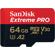 SanDisk Extreme PRO 64GB UHS-I U3 microSDXC Memory Card with SD Adapter