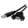 StarTech 2' Panel Mount USB A Male to US...: Picture 4 thumbnail