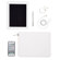 STM Folio Premium Leather Professional Portfolio Organizer for iPad 2/iPad 3/iPad 4, White: Picture 4 thumbnail
