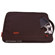 STM Jacket for iPad, Sleeve with Unique Slider Pocket, Zippered Front Pocket, Water Resistant Fabric, Adjustable Shoulder Strap - Chocolate / Orange: Picture 3 thumbnail