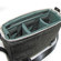 Mari Forssell Stash by Mari Forssell Large Camera/Tablet Messenger Bag, Dark Gray Tweed: Picture 3 thumbnail