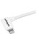 StarTech 1m / 3.28' Angled Cable, White: Picture 3 thumbnail