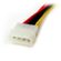 StarTech 12" LP4 to 2x SATA Power Y Cabl...: Picture 2 thumbnail