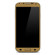 SlickWraps Metal Wrap Skin for Samsung Galaxy S4, Brushed Gold: Picture 1 thumbnail