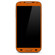SlickWraps Leather Skin for Samsung Galaxy S4, Orange: Picture 1 thumbnail