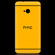 SlickWraps Glow Skin for HTC One, Orange: Picture 2 thumbnail