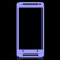SlickWraps Glow Skin for HTC One, Purple: Picture 1 thumbnail