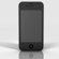 SlickWraps SW-AIP4 Color Collection Full Body Wrap for iPhone 4/4S, Black: Picture 1 thumbnail