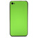 SlickWraps Carbon Fiber Wrap for iPhone 4, Lime: Picture 2 thumbnail