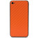 SlickWraps Carbon Fiber Full Body Wrap for iPhone 4, Orange: Picture 2 thumbnail
