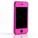 SlickWraps Carbon Fiber Full Body Wrap for iPhone 4/4S, Pink: Picture 3 thumbnail