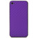 SlickWraps Carbon Fiber Full Body Wrap for iPhone 4, Purple: Picture 2 thumbnail