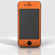 SlickWraps Distressed Brown Leather Wrap for iPhone 4/4S: Picture 4 thumbnail