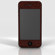 Slickwraps Medium Brown Leather Wrap for Apple iPhone 4/4S: Picture 3 thumbnail