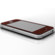 Slickwraps Medium Brown Leather Wrap for Apple iPhone 4/4S: Picture 4 thumbnail
