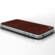 Slickwraps Medium Brown Leather Wrap for Apple iPhone 4/4S: Picture 5 thumbnail