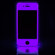 SlickWraps Vivid  Wrap for iPhone 4/4S, Purple: Picture 2 thumbnail