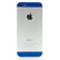 SlickWraps Carbon Fiber Full Body Wrap for iPhone 5, Blue: Picture 2 thumbnail