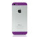 SlickWraps Carbon Fiber Wrap for iPhone 5, Purple: Picture 1 thumbnail
