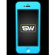 SlickWraps Vivid  Wrap for iPhone 5, Yellow: Picture 2 thumbnail