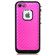 SlickWraps Carbon Fiber LifeProof Fre for iPhone 5, Pink: Picture 2 thumbnail