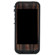 SlickWraps Lifeproof Wood Wrap for iPhone 4/4S, Ebony: Picture 1 thumbnail