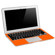 SlickWraps Carbon Fiber Wrap for 15" MacBook Retina, Orange: Picture 2 thumbnail