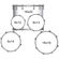 Sawtooth Rise Drum Set: Picture 3 thumbnail