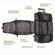 Timbuk2 Large 25" Aviator Wheeled Backpack, Black: Picture 4 thumbnail