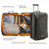 Timbuk2 Medium Copilot Luggage Roller, Carbon/Carbon Ripstop: Picture 3 thumbnail