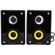 Technical Pro MRS-4 4" 25W Nearfield Studio Monitors, Pair, Black/Mahogany: Picture 1 thumbnail