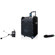 Technical Pro WASP1000 10" Battery Powered PA System with Dual Wireless VHF Microphones, 110-220V, Black: Picture 4 thumbnail