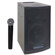 Technical Pro WASP500 8'' Rechargeable Battery Powered PA System with Wireless VHF Microphone, Black: Picture 2 thumbnail