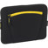 Targus TSS125US 12" Netbook Neoprene Sleeve with Accessory Pocket, Black & Yellow: Picture 2 thumbnail