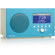 Tivoli Audio Albergo Clock Radio with Bluetooth, Gloss Blue/White: Picture 2 thumbnail