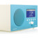 Tivoli Audio Albergo Clock Radio with Bluetooth, Gloss Blue/White: Picture 4 thumbnail