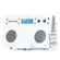Tivoli Audio IYIYIWS High-Fidelity AM/FM Stereo System for iPod, High Gloss White/Silver: Picture 4 thumbnail