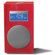 Tivoli Audio Model 10 M10CCR Stereo AM/FM Clock Radio with Separate Stereo Speaker, Carmine Red/Silver: Picture 1 thumbnail