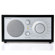 Tivoli Audio Platinum Series Model One M1PIANO AM/FM Table Radio, Piano Black/Silver: Picture 1 thumbnail