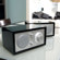 Tivoli Audio Platinum Series Model Two M2PIANO AM/FM Stereo Table Radio, Piano Black/Silver: Picture 2 thumbnail