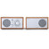 Tivoli Audio Model Two Stereo M2SLC AM/FM Table Radio, Cherry/Silver: Picture 1 thumbnail
